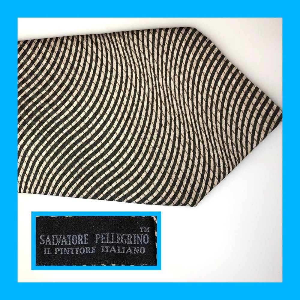 Moiré pattern for video silk tie